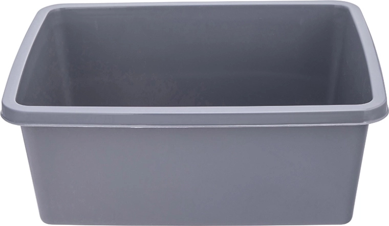 Hall plastist ristkülikukujuline kauss 8 l