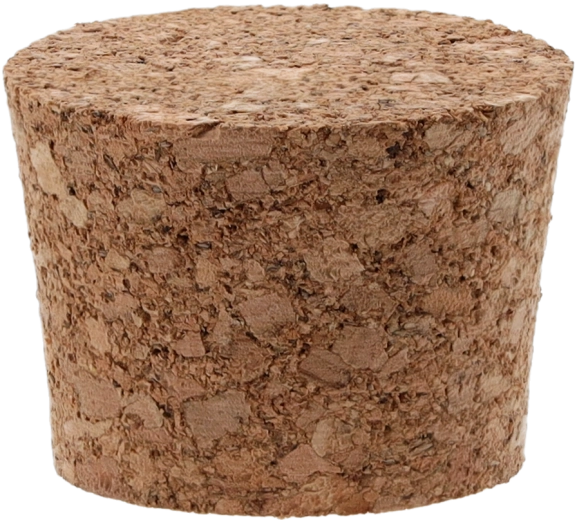 Ökoloogiline looduslik kork 55 mm 54 l demijohnidele, 1 tk