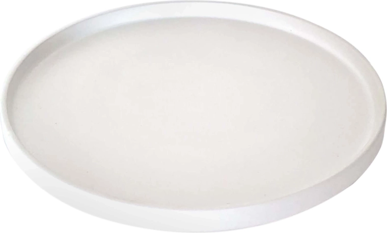 Desserditaldrik 20 cm matt valge Kitchisimo