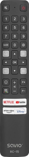 Universaalne asenduspult TCL Smart TV teleritele RC-15