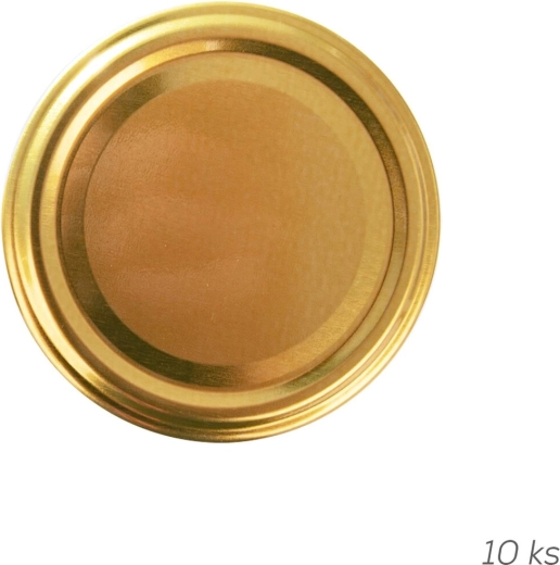 Metallist keeratav Twist-Off kaan TO 66 Gold (10 tk)