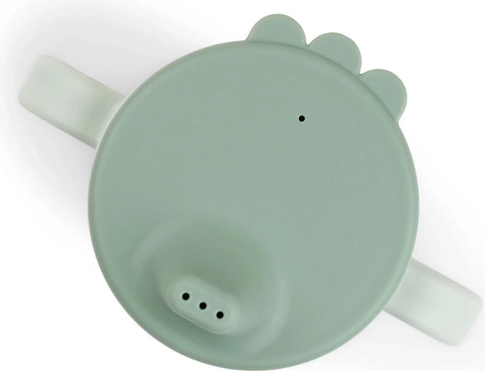 Done by Deer Foodie Happy Dots sippy cup, green