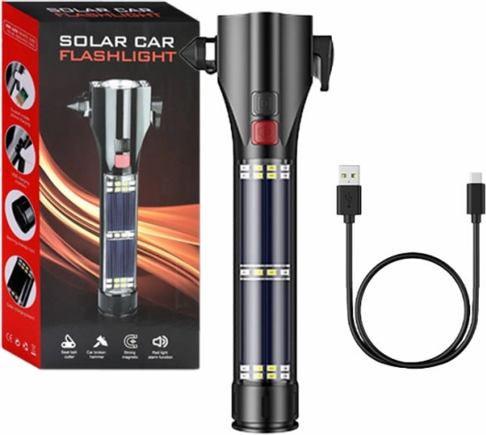 Superfire päikeselamp turvaomadustega 310 lm