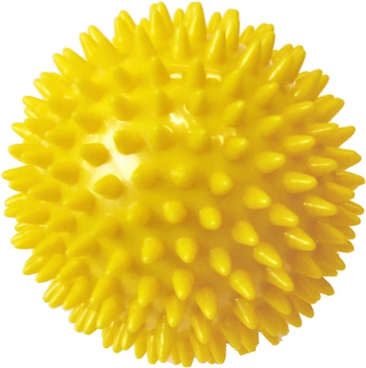 ACRA massaažipall ogadega 7,5 cm kollane - 1 tk