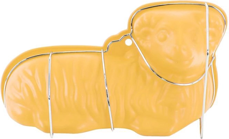 Silikoonvorm lihavõttetallele metallalusega 32 × 16 × 9 cm
