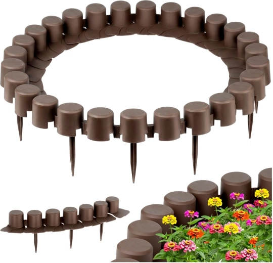 Pruun aiapalisad 220 cm, komplekt 4 tk