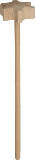 Puidust segamispulk 30 cm pöögipuust