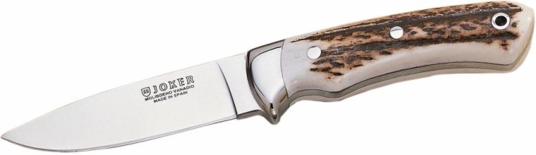 Joker Pantera jahinoa nuga 9,5 cm, hirvesarv, nahkvutlar