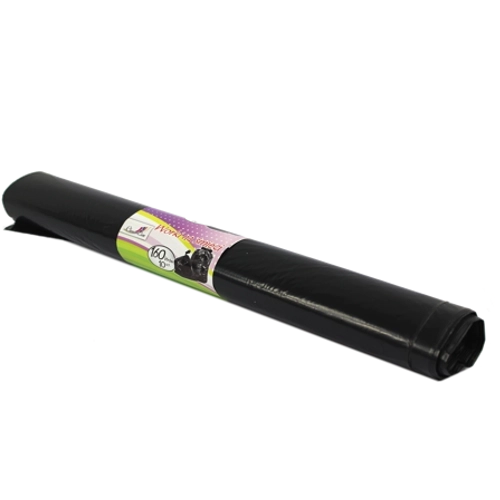 Eriti tugevad prügikotid 160 l, mustad, 10 tk