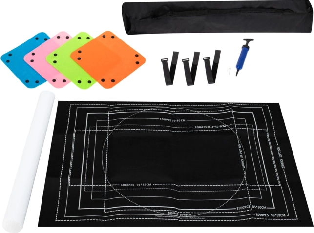 Vildist puslematt 500–2000 tükile koos täispuhutava toruga