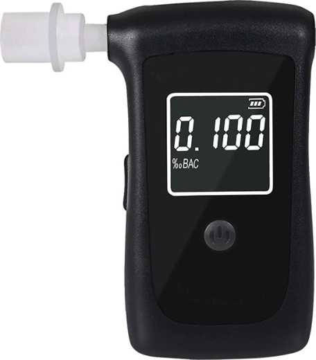 Solight Professional Digital Breathalyzer Fuel Cell 0.000–4.000 ‰ BAC