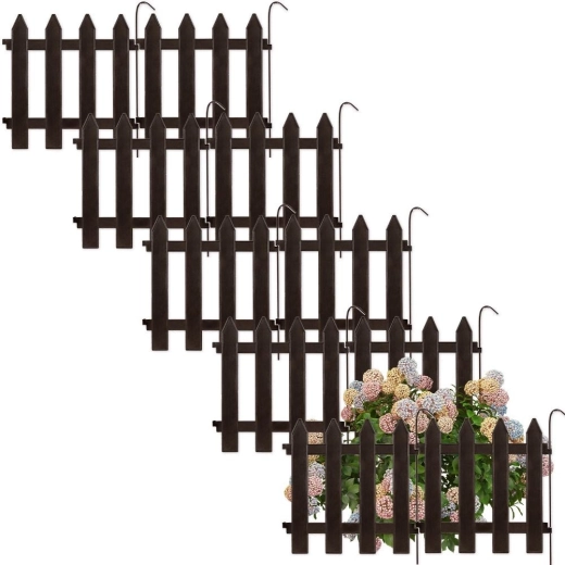Pruun aiapiire 30 × 30 cm, komplekt 10 tk