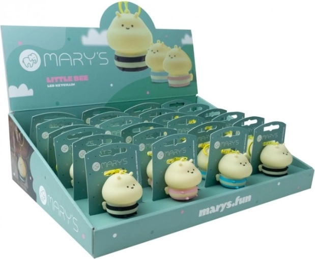 MARY S LED-võtmehoidja väike mesilane