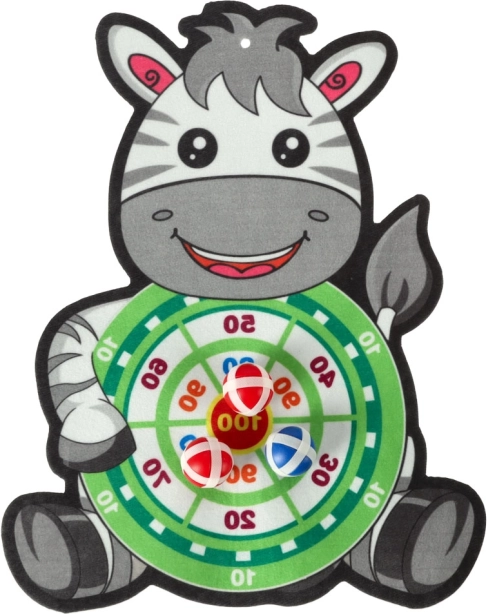 Ohutu takjapaelk-kinnitusega loomakujuline noolemängu märklaud