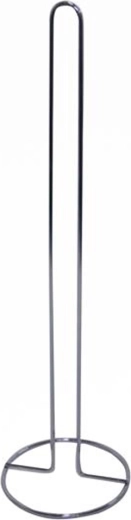 Kroomitud metallist tualettpaberihoidja 55,7 × 16 cm