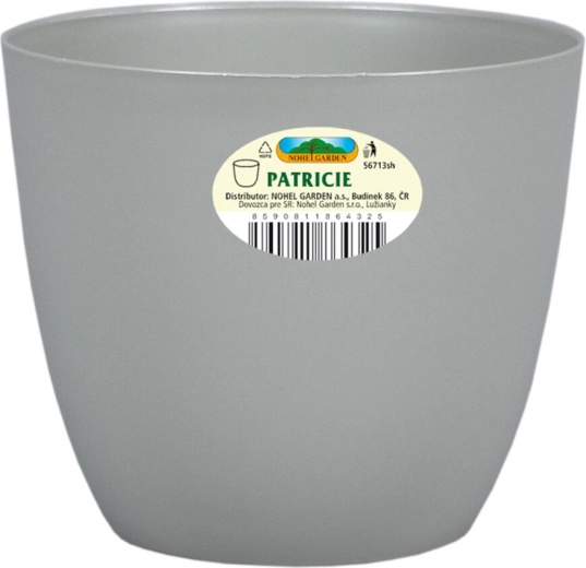 Lillepoti ümbris PATRICIE Modern 18 × 16 cm heleroheline