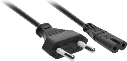 Solight 2-pin toitekaabel (kaheksak) 230 V, 2,5 A, 2 m