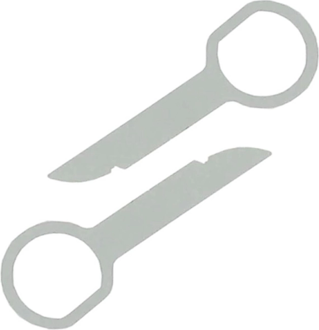 Suured autoradio eemaldusvõtmed 9 cm