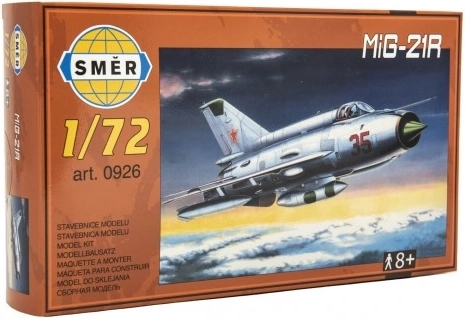 Realistlik MiG-21R lennukimudel mõõtkavas 1:72