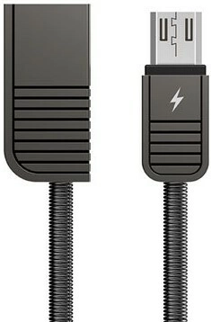 Remax RC-088m Linyo andmekaabel micro USB, must