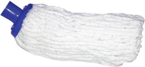 Nööridega mopiots 100 g, peen keere, sinine