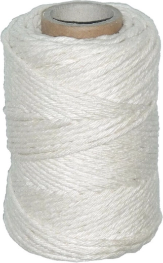 Puuvillane nöör 70 m, 100 g, valge