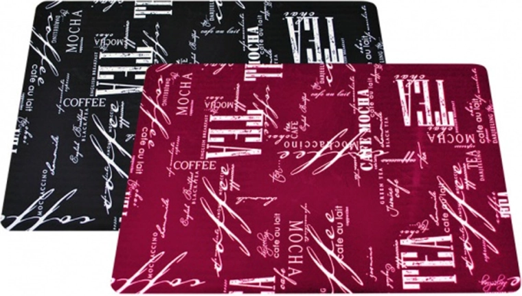 Plastist söögialus TORO 43 × 28 cm, mustriga