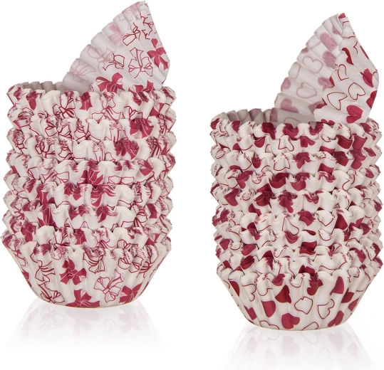 Paberist küpsetusvormid LOVE 5,5 × 1,7 cm, 200 tk