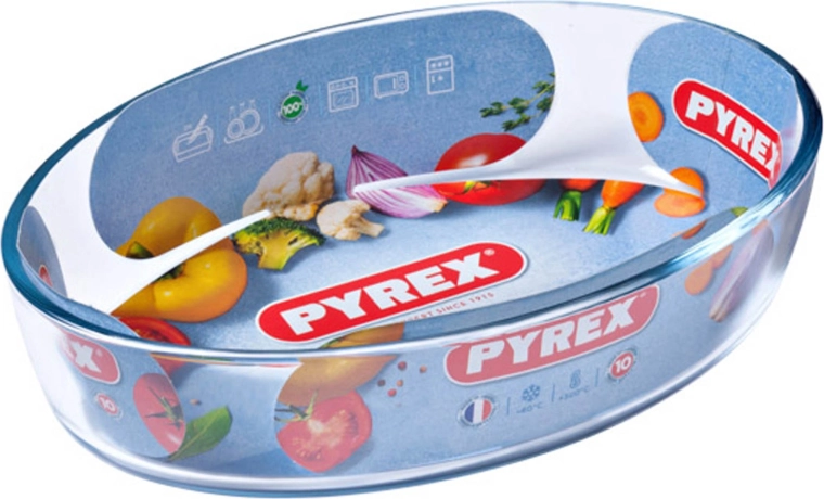 PYREXi ovaalne klaasist ahjuvorm 1,6 l 26 × 18 × 6 cm