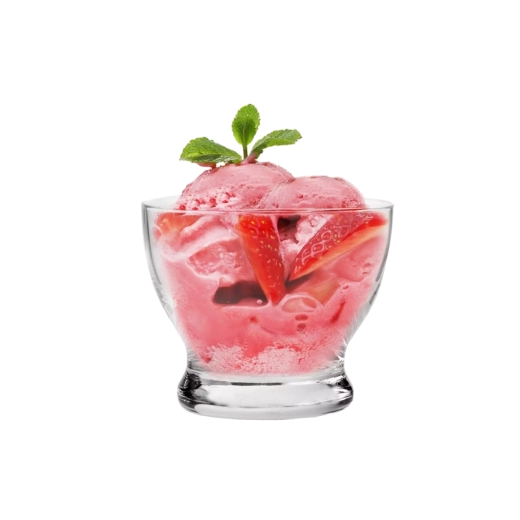 Klaasist magustoidupokaalid Krosno Pure, 260 ml, komplekt 6 tk