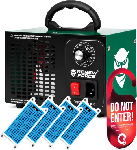 Osoonigeneraator Renew Force 60 000 mg/h taimeriga 120 min