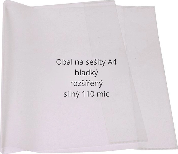 A4 laiendatud vihikukiled 110 mikronit, komplekt 10 tk CONCORDE