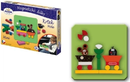 Detoa magnetilised tükid Mutike mini