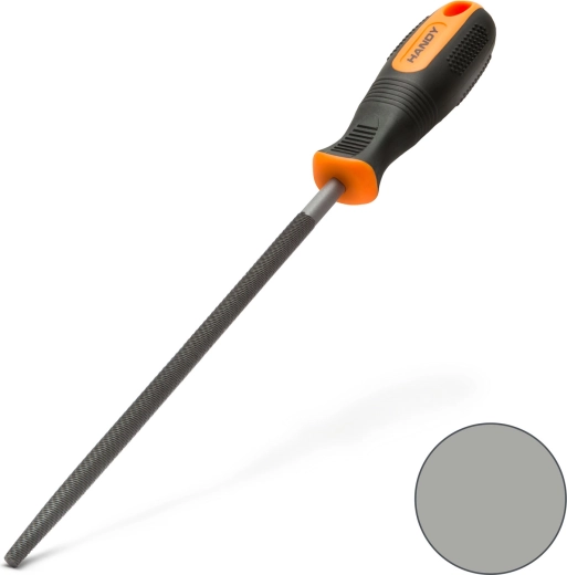 Round Metal File with Medium Cut