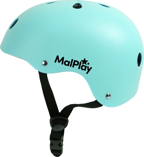 laste jalgrattakiiver SafeKiddo, türkiissinine, suurus S (48–54 cm)