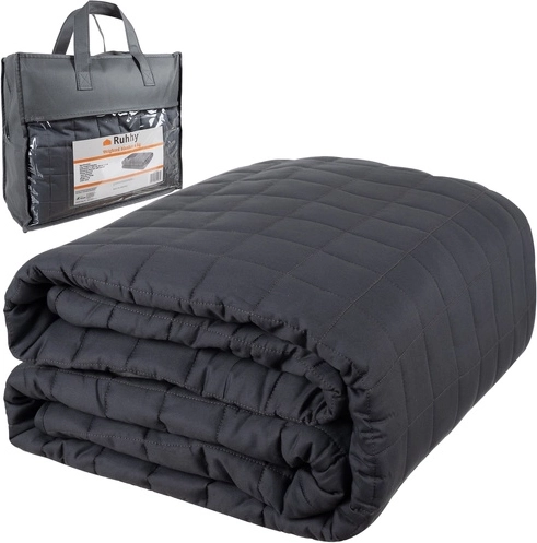 Weighted blanket Ruhhy 150 × 200 cm, 6 kg, grey