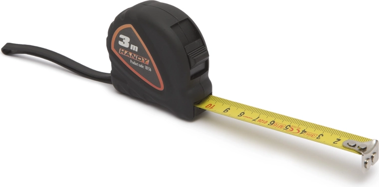 Retractable Tape Measure 3 m