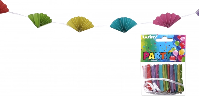 Värviline paberist girland 2 meetrit