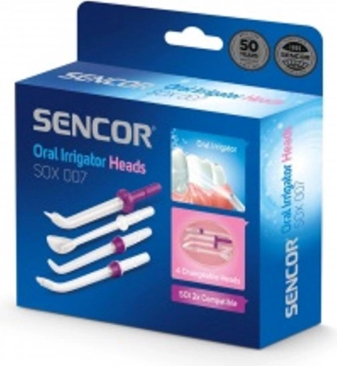 SENCOR replacement attachments for SOI 2x oral irrigator