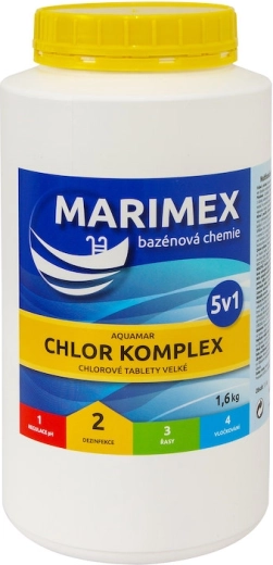 Marimex kompleks 5-in-1 multifunktsionaalsed basseinitabletid 1,6 kg