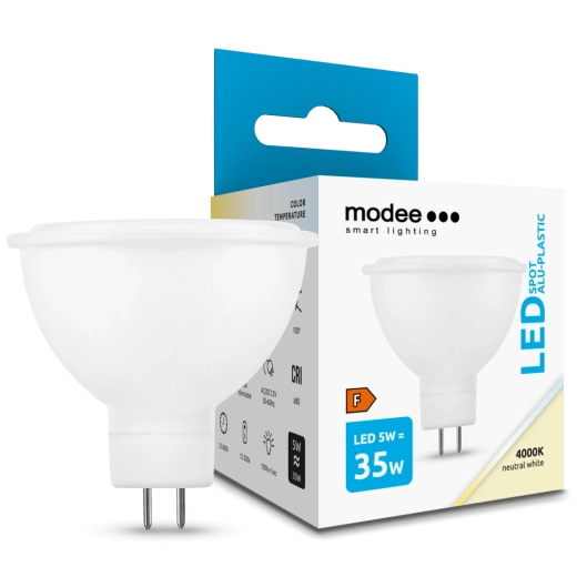 LED-lamp GU5.3/MR16 5 W neutraalne valge 4000 K – Modee Lighting