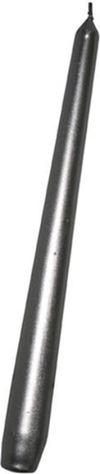 Kooniline küünal 24,5 cm, hõbedane