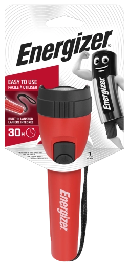 Energizer käsilamp Black & Silver, plast, 2× AA