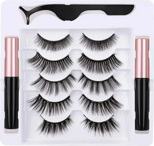 Magnetripsmed 5 paari koos 2 magnetlaineri ja pintsetiga