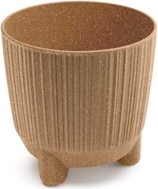 Ryfo Eco Wood Flower Pot 10.7 cm Naturo