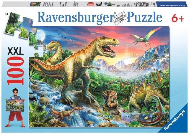 Ravensburger pusle Dinosauruste ajastu 100 tükki