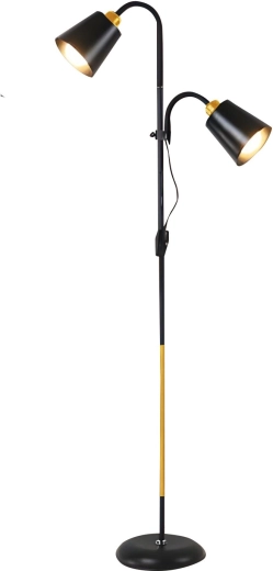 Põrandalamp Floer 90 2×E27, kõrgus 154–191 cm