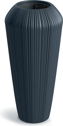 OROHA Anthracite Plant Pot Cover 39.5 cm