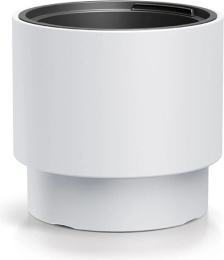 HEOS flowerpot with insert 29.8 cm – white, frost-resistant and UV resistant
