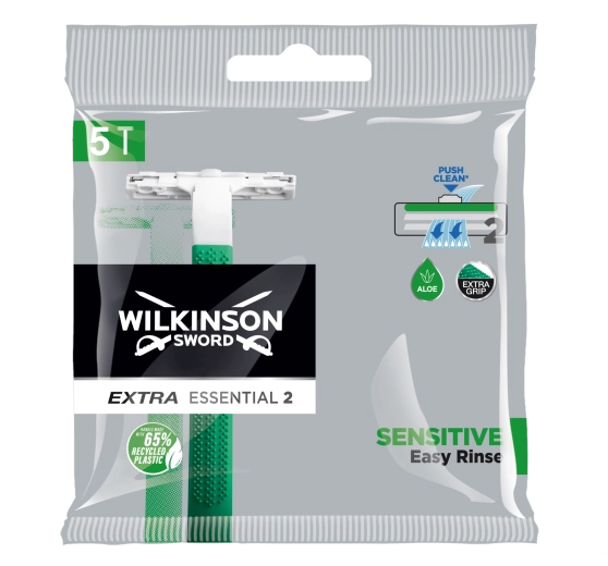 Wilkinson Extra 2 Sensitive ühekordsed raseerijad 5 tk